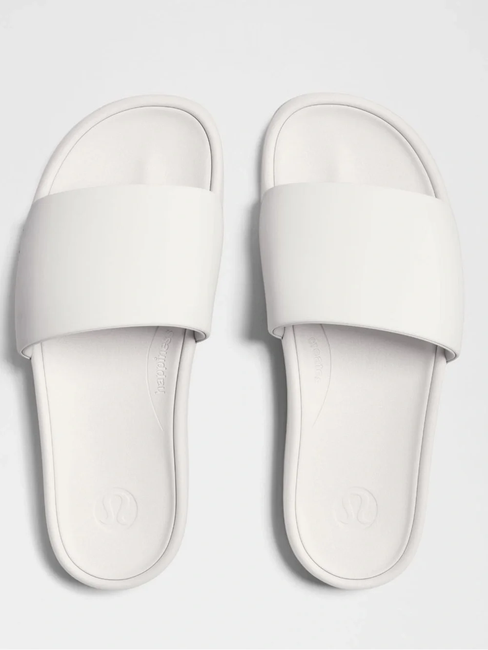 lululemon athletica White Single-Band Slide